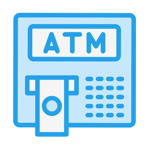 ＡＴＭ Generic color lineal-color icon