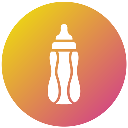 Baby bottle Generic gradient fill icon