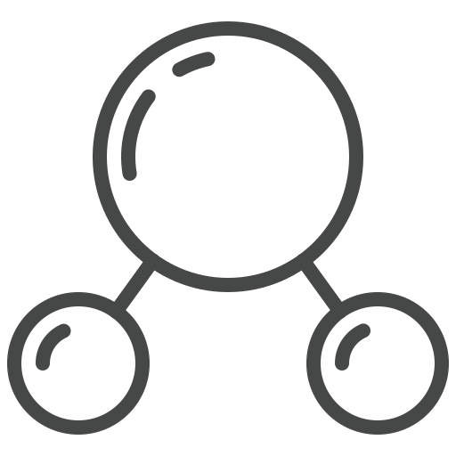 molécula Generic outline icono