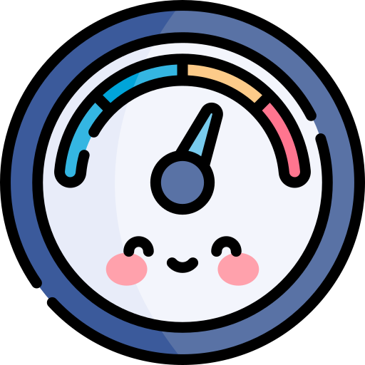 druck Kawaii Lineal color icon