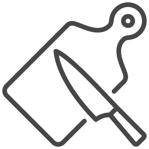 Cooking board Generic outline icon