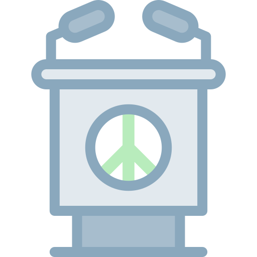 Peace Detailed color Lineal color icon