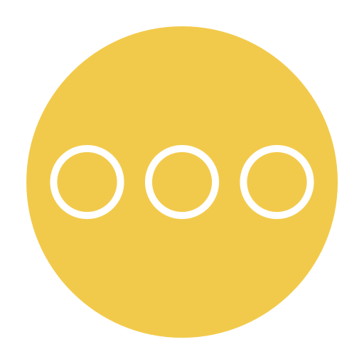 elipsis Generic color fill icono