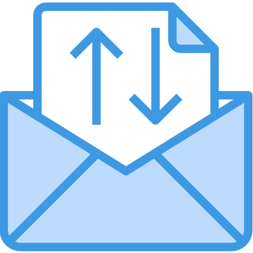 email itim2101 Blue icon