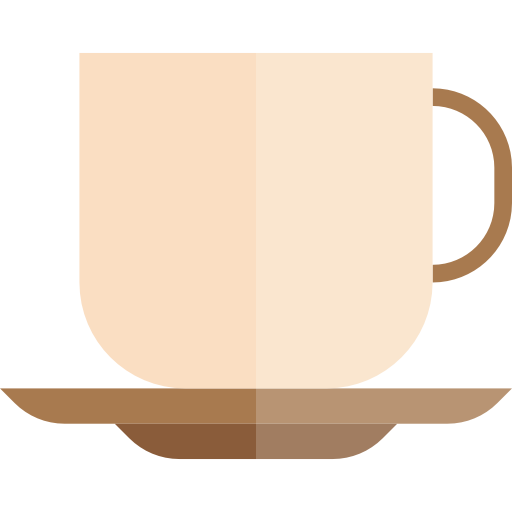 커피 컵 srip Flat icon