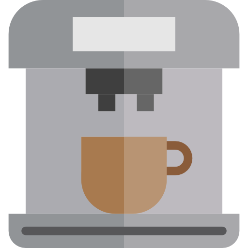 Coffee machine srip Flat icon