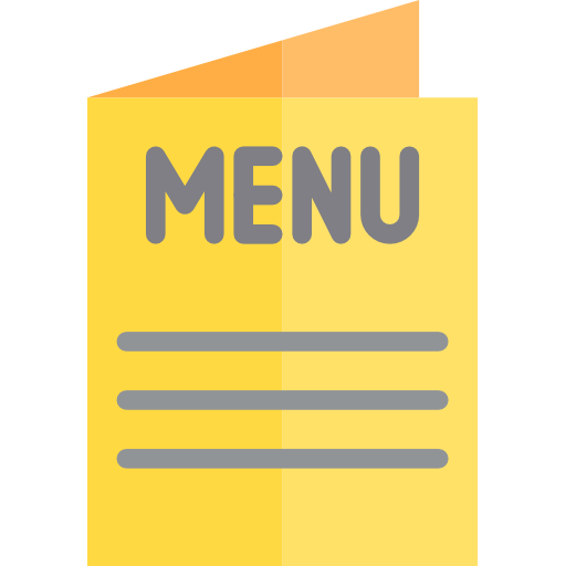 menu srip Flat ikona
