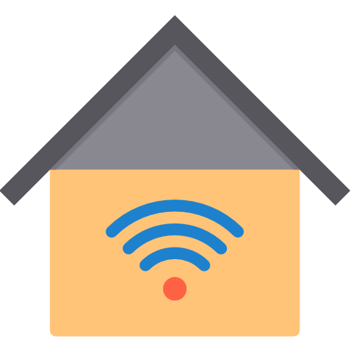 intelligentes zuhause itim2101 Flat icon