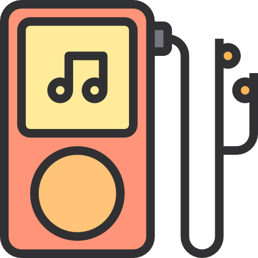 Music player itim2101 Lineal Color icon