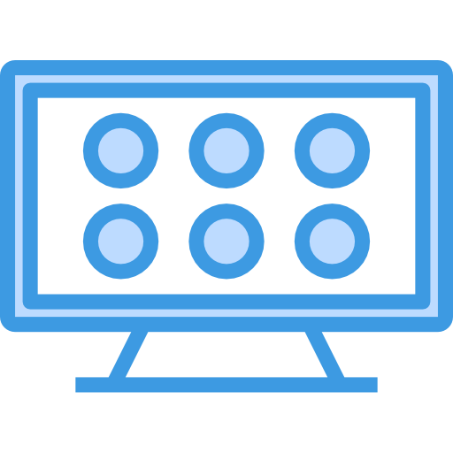 smart tv itim2101 Blue icon