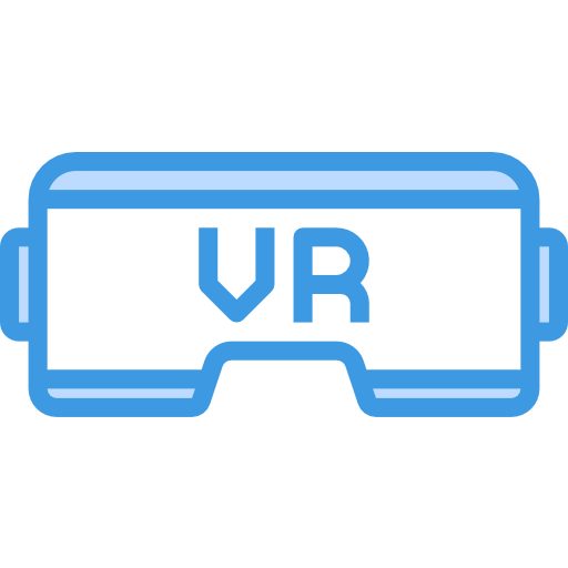 virtuele realiteit itim2101 Blue icoon
