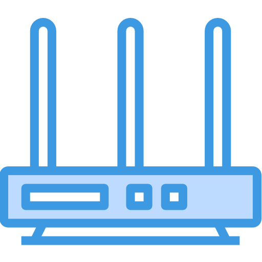 router itim2101 Blue icoon