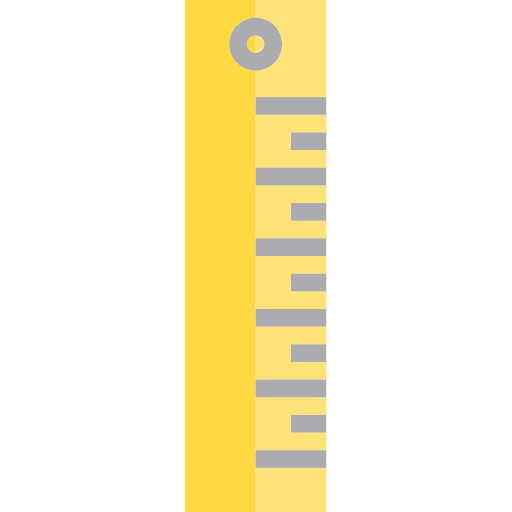 ルーラー srip Flat icon