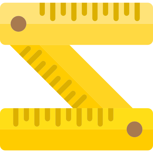 Rulers srip Flat icon