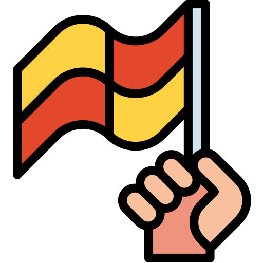 깃발 PongsakornRed Lineal Color icon