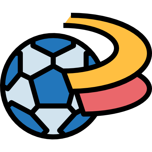 palla da calcio PongsakornRed Lineal Color icona