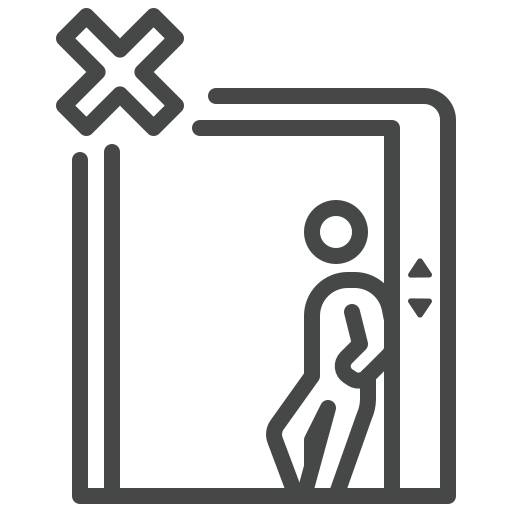 문 Generic outline icon