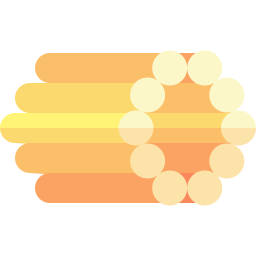 microtubuli Basic Rounded Flat icoon
