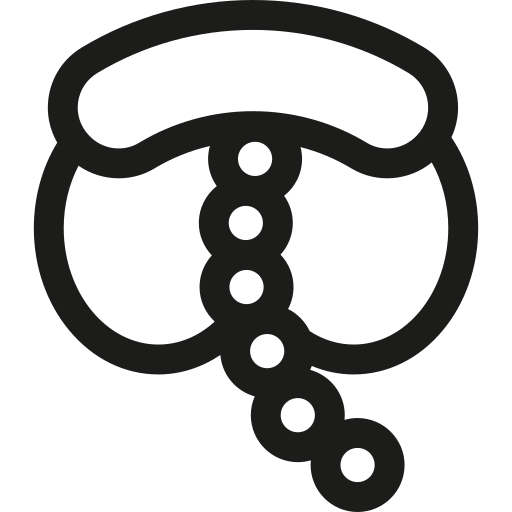 Рибосома Basic Rounded Lineal иконка