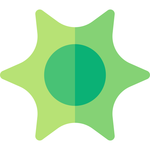 citoplasma Basic Rounded Flat icono