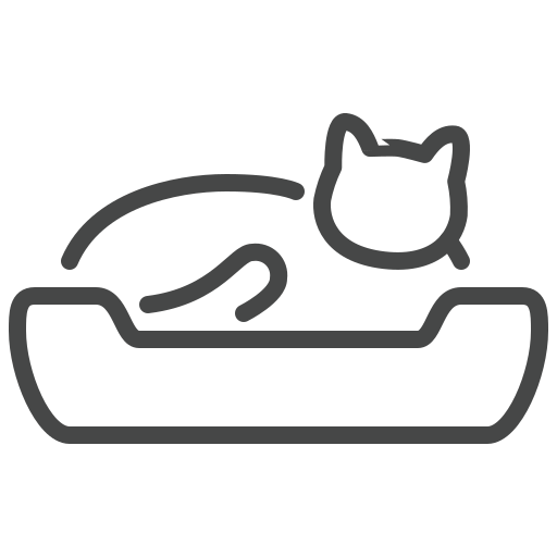 猫 Generic outline icon