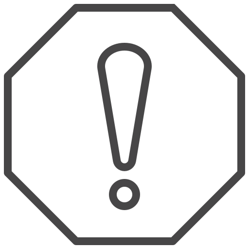 표시 Generic outline icon