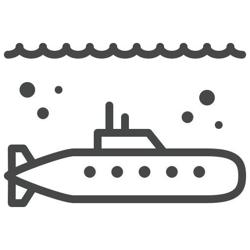 submarino Generic outline icono