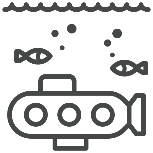 подводная лодка Generic outline иконка