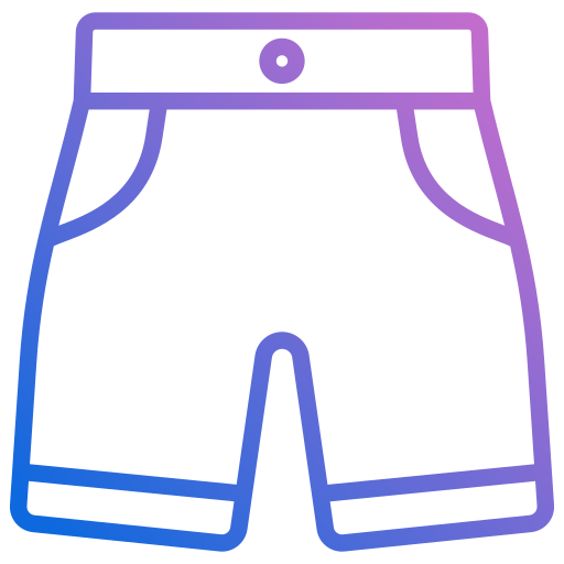 Swim shorts Generic gradient outline icon