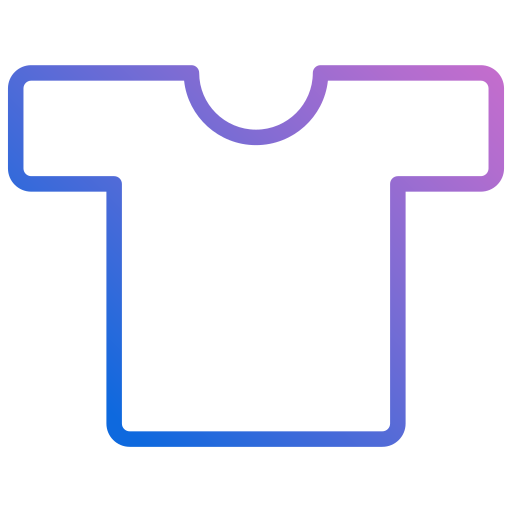 T shirt Generic gradient outline icon