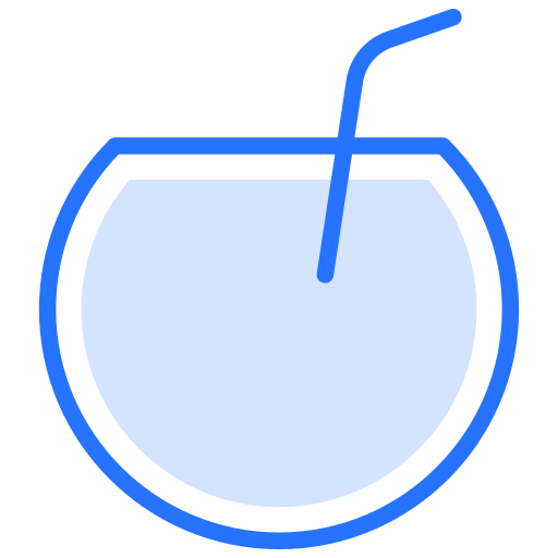 Coconut juice Generic color lineal-color icon