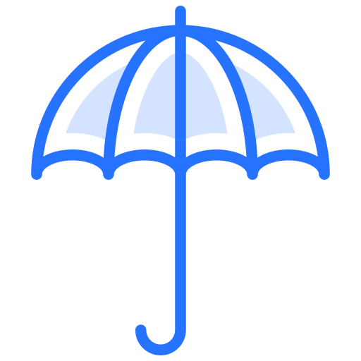 傘 Generic color lineal-color icon