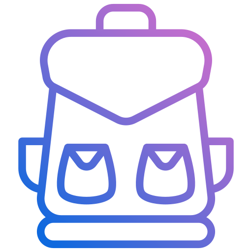 Travel bag Generic gradient outline icon