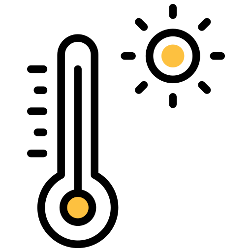 Температура Generic color lineal-color иконка
