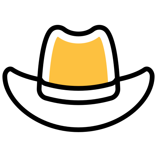 sombrero de verano Generic color lineal-color icono