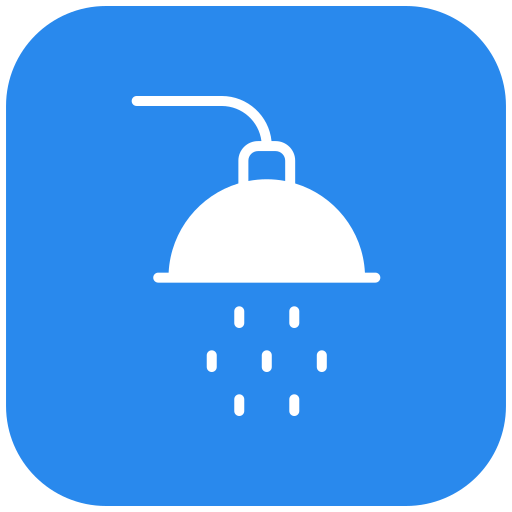 シャワーヘッド Generic color fill icon