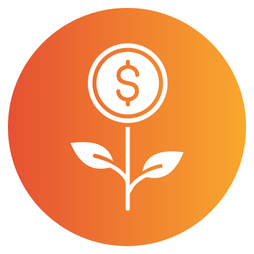 Money tree Generic gradient fill icon