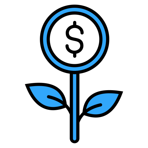 Árbol del dinero Generic color lineal-color icono