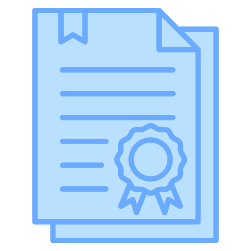 Сертификат Generic color lineal-color иконка