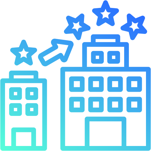 Company Generic gradient outline icon