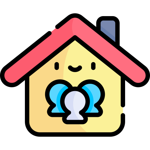 Shelter Kawaii Lineal color icon