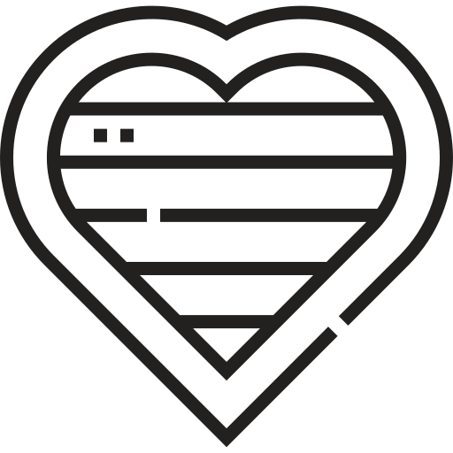 miłość Detailed Straight Lineal ikona