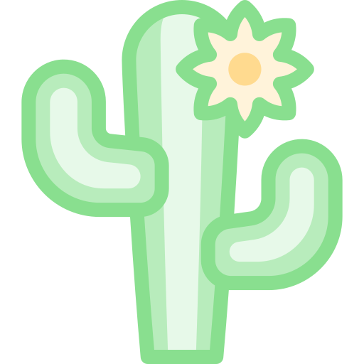 cactus Detailed color Lineal color icono