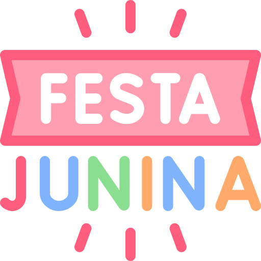 festa junina Detailed color Lineal color Ícone