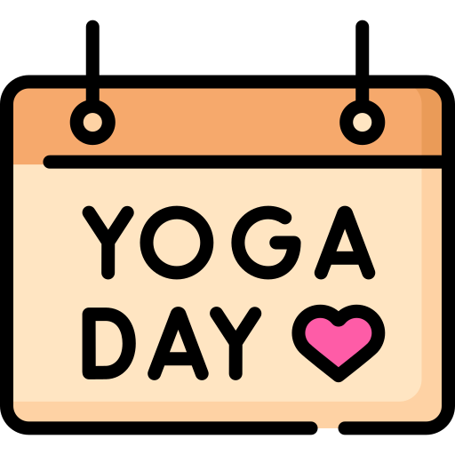 giornata internazionale dello yoga Special Lineal color icona