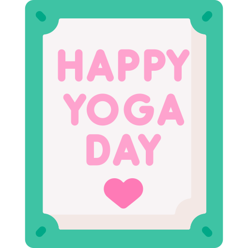 giornata internazionale dello yoga Special Flat icona