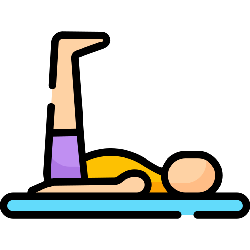 Yoga position Special Lineal color icon