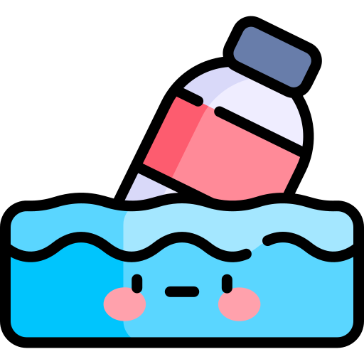 Bottle Kawaii Lineal color icon