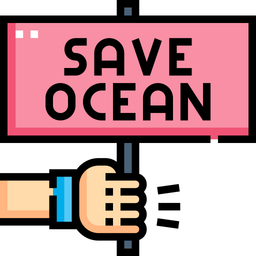 海を救う Detailed Straight Lineal color icon