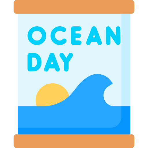 World oceans day Special Flat icon